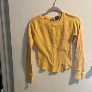 Arizona Jean Company Yellow Long Sleeve‎ Tee